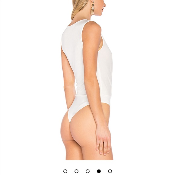 Diane Von Furstenberg dvf LaLa Black Bodysuit NWT - Picture 2 of 5